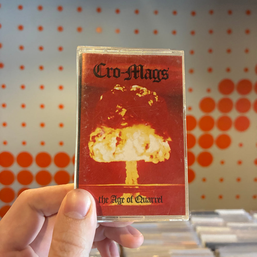[USED] CRO-MAGS - THE AGE OF QUARREL (CASSETTE)