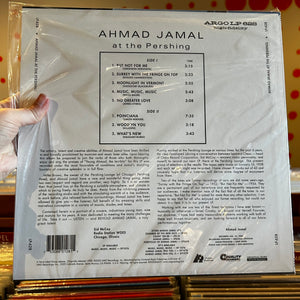 AHMAD JAMAL TRIO - AT THE PERSHING [BUT NOT FOR ME] (ANALOGUE PRODUCTIONS LP)