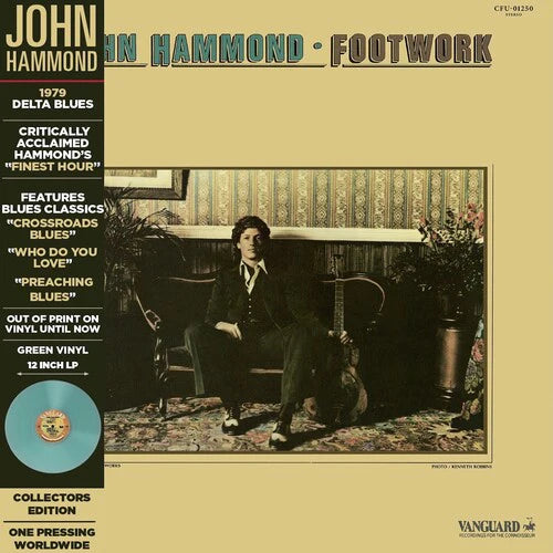 JOHN HAMMOND - FOOTWORK (LP)