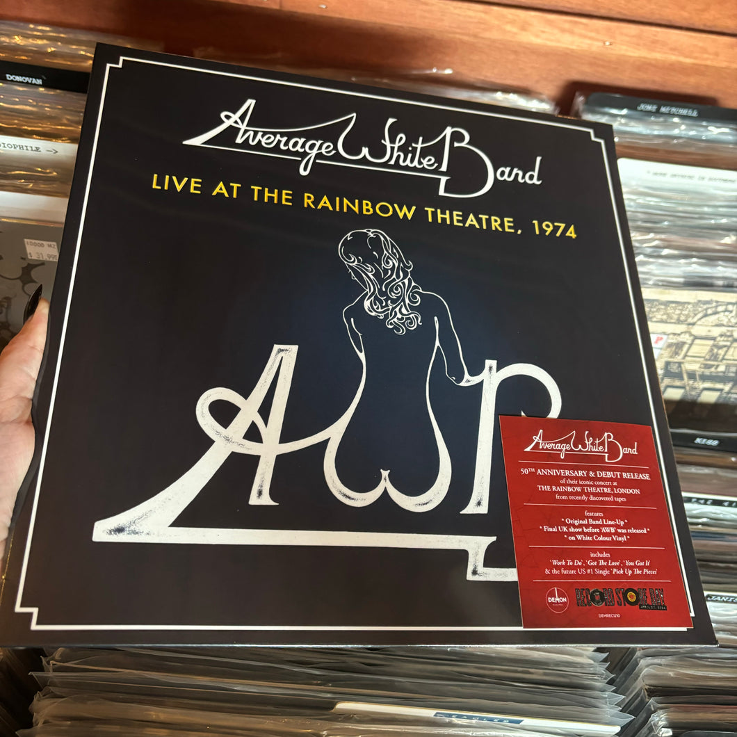 AVERAGE WHITE BAND - LIVE AT THE RAINBOW THEATRE 1974 [RSD24] (LP)