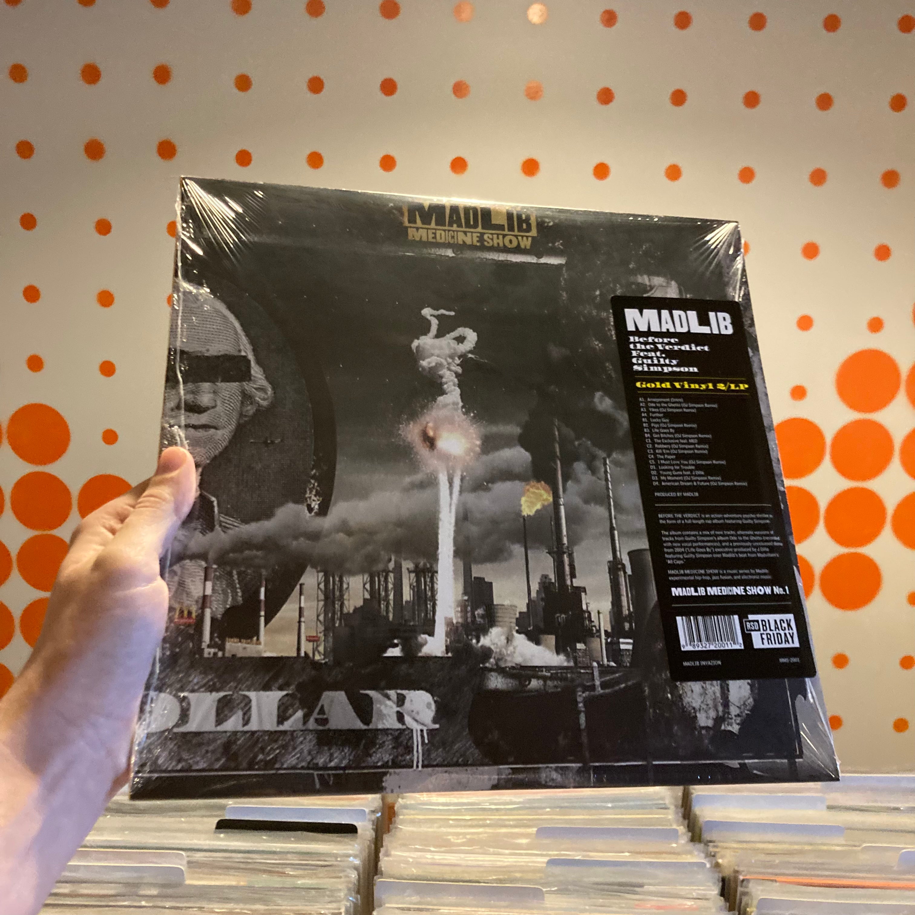 MADLIB - BEFORE THE VERDICT WITH GUILTY SIMPSON [RSDBF23] (2xLP 
