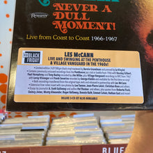Load image into Gallery viewer, LES MCCANN - NEVER A DULL MOMENT! LIVE FROM COAST TO COAST: 1966-1967 [RSDBF23] (3xLP)
