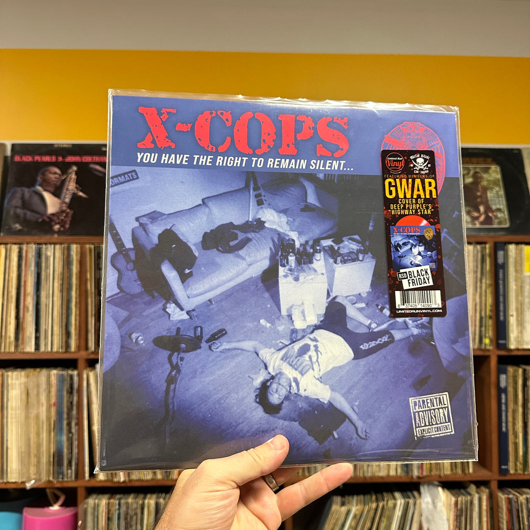 X-COPS - YOU HAVE THE RIGHT TO REMAIN SILENT [RSDBF23] (LP)