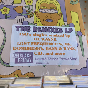 LSD [LABRINTH, SIA AND DIPLO] - LABRINTH, SIA & DIPLO PRESENTS...LSD THE REMIXES [RSDBF24] (LP)