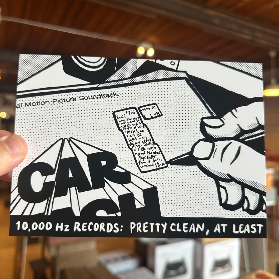 PRETTY CLEAN POSTCARD