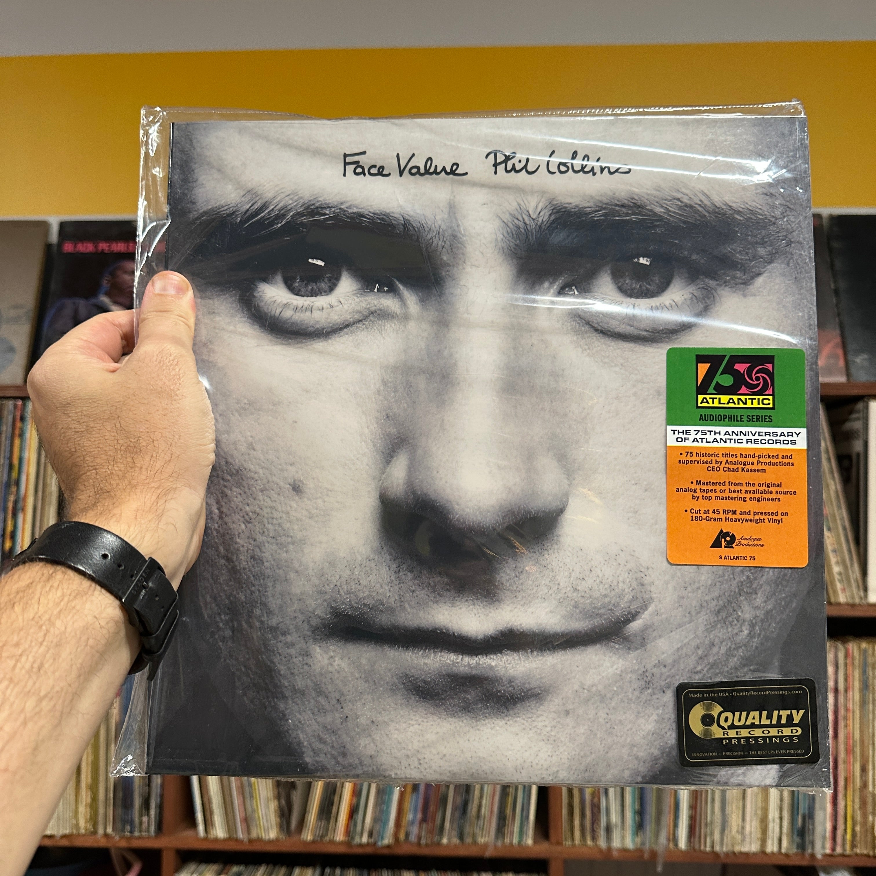 PHIL COLLINS - FACE VALUE (ANALOGUE PRODUCTIONS 2xLP) – 10,000 Hz