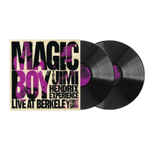 Load image into Gallery viewer, JIMI HENDRIX - MAGIC BOY: THE JIMI HENDRIX EXPERIENCE LIVE AT BERKELEY, FIRST SHOW (2xLP/CD)
