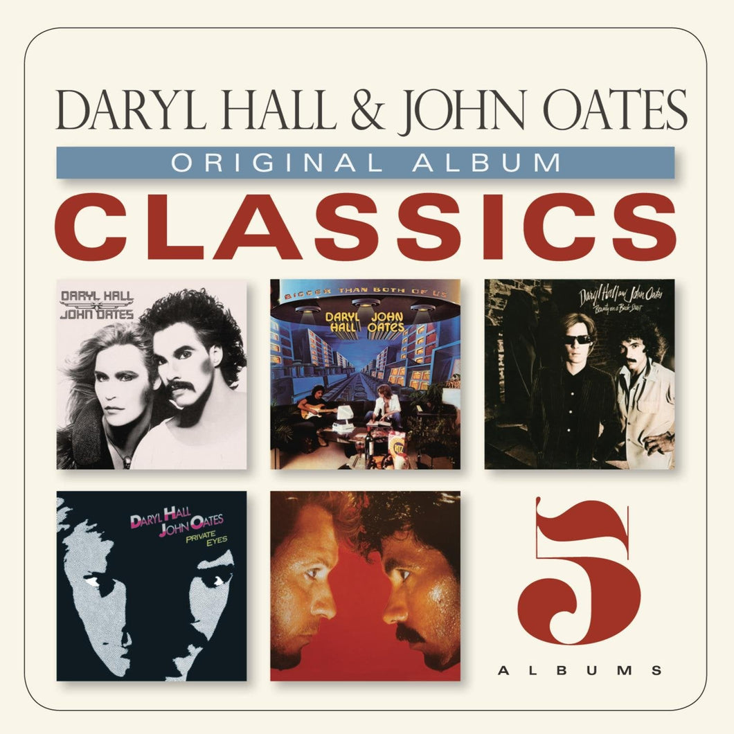 DARYL HALL & JOHN OATES - ORIGINAL ALBUM CLASSICS (5xCD)
