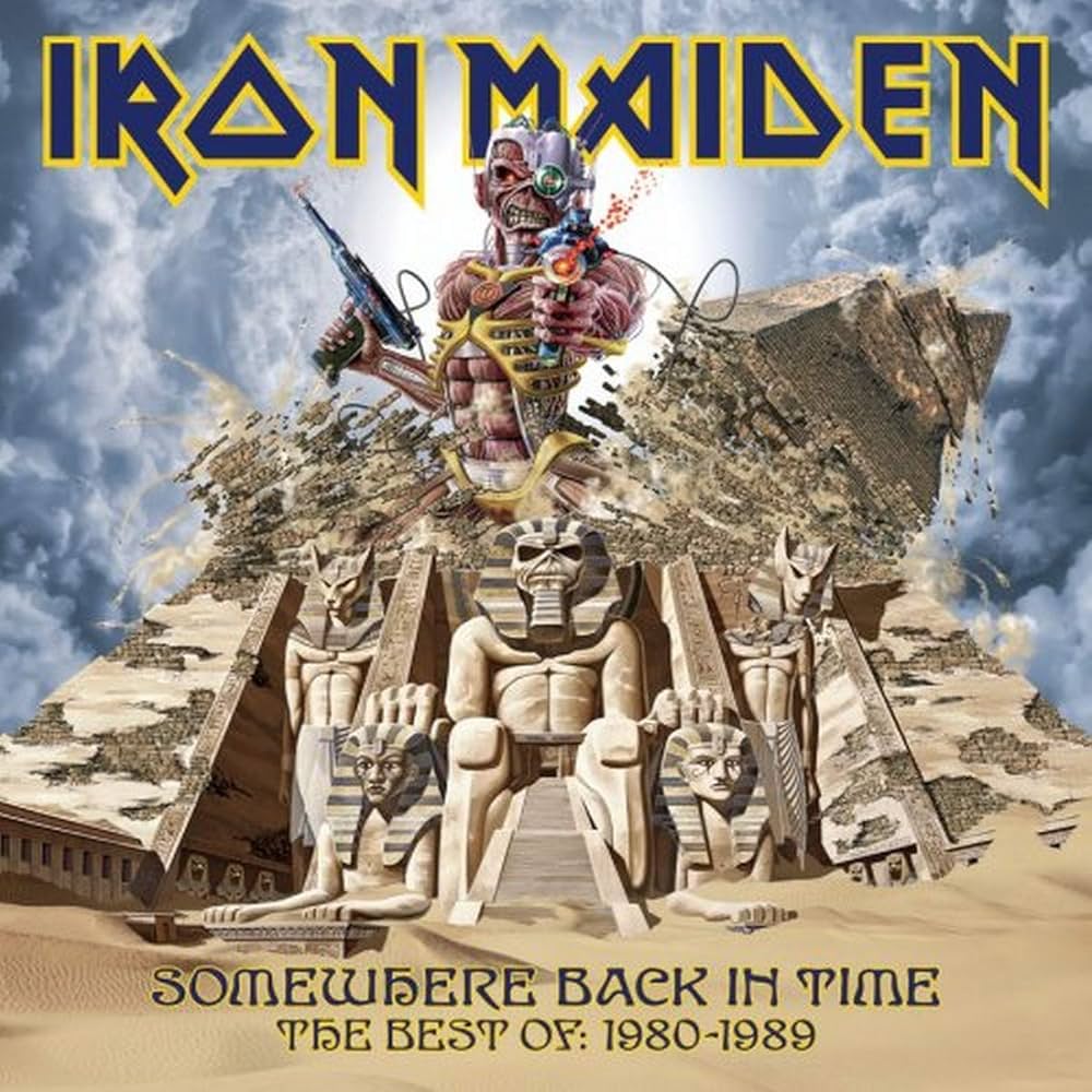 IRON MAIDEN - SOMEWHERE BACK IN TIME (THE BEST OF: 1980-1989)(CD)