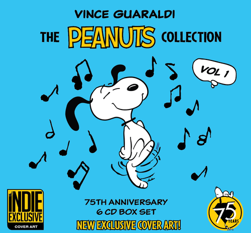 OST: VINCE GUARALDI - THE PEANUTS COLLECTION VOL. 1 [75TH ANNIVERSARY] (6xCD BOX SET)