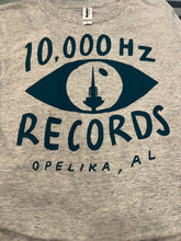 Load image into Gallery viewer, ASH w/ TEAL INK HAND-DRAWN LOGO T-SHIRT

