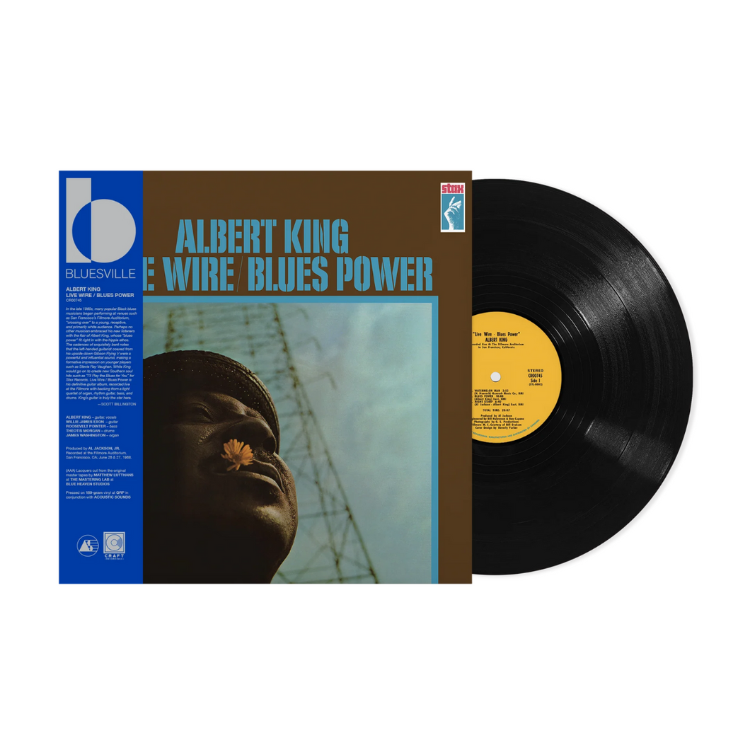 ALBERT KING - LIVE WIRE/BLUES POWER (BLUESVILLE ACOUSTIC SOUNDS LP)