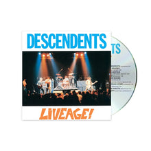 Load image into Gallery viewer, DESCENDENTS - LIVEAGE! (LP/CD/CASSETTE)
