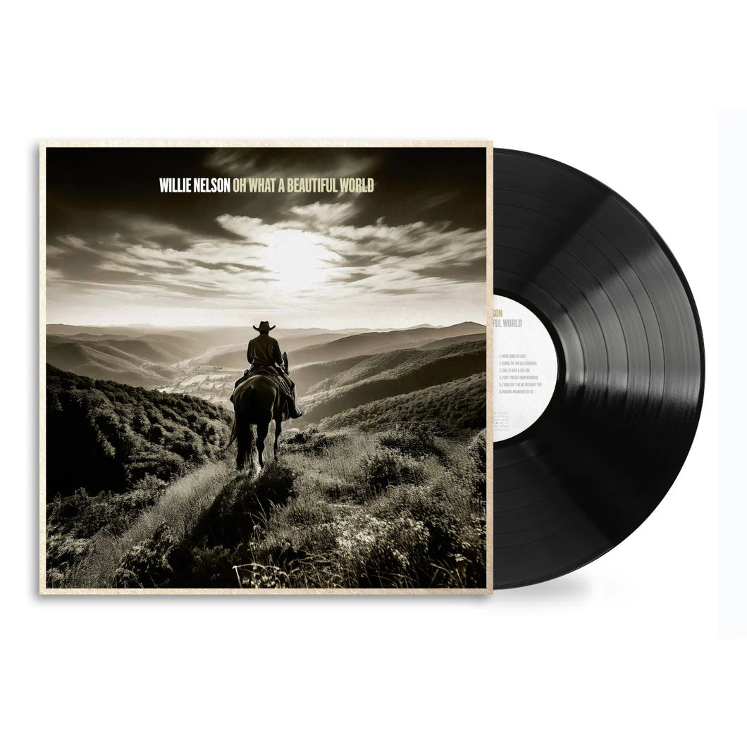 WILLIE NELSON - OH WHAT A BEAUTIFUL WORLD (LP)