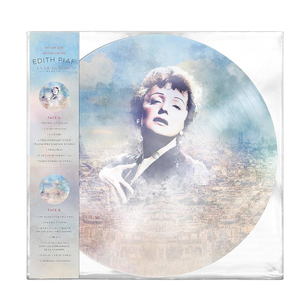 EDITH PIAF - BEST OF (PIC DISC LP)