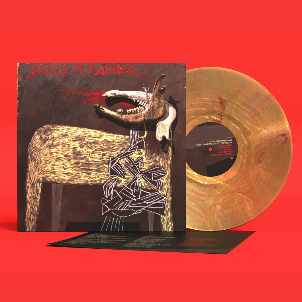 ALAN SPARHAWK w/ TRAMPLED BY TURTLES - S/T (LP)