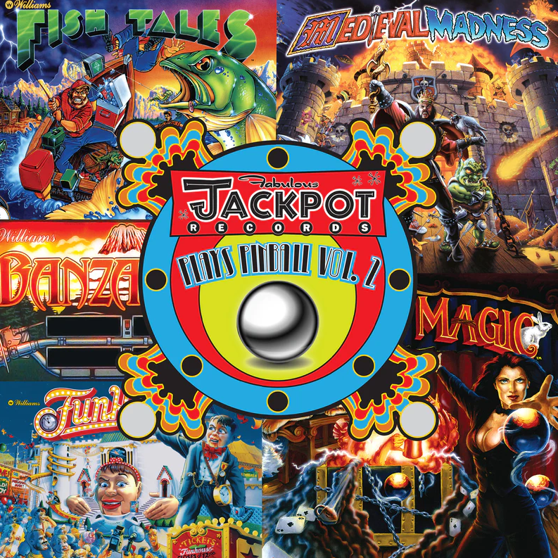 JACKPOT RECORDS PLAYS PINBALL VOL. 2 (LP)