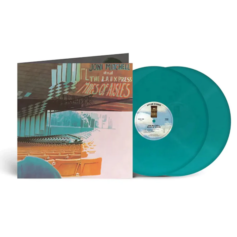 JONI MITCHELL & THE L.A. EXPRESS - MILES OF AISLES (LP)