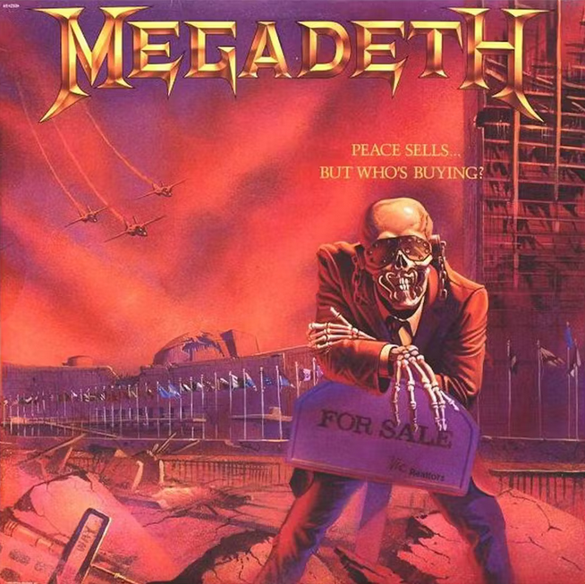 MEGADETH - PEACE SELLS... BUT WHO'S BUYING? (LP)