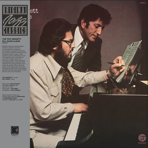 TONY BENNETT & BILL EVANS - THE TONY BENNETT / BILL EVANS ALBUM (ORIGINAL JAZZ CLASSICS SERIES LP/CD)