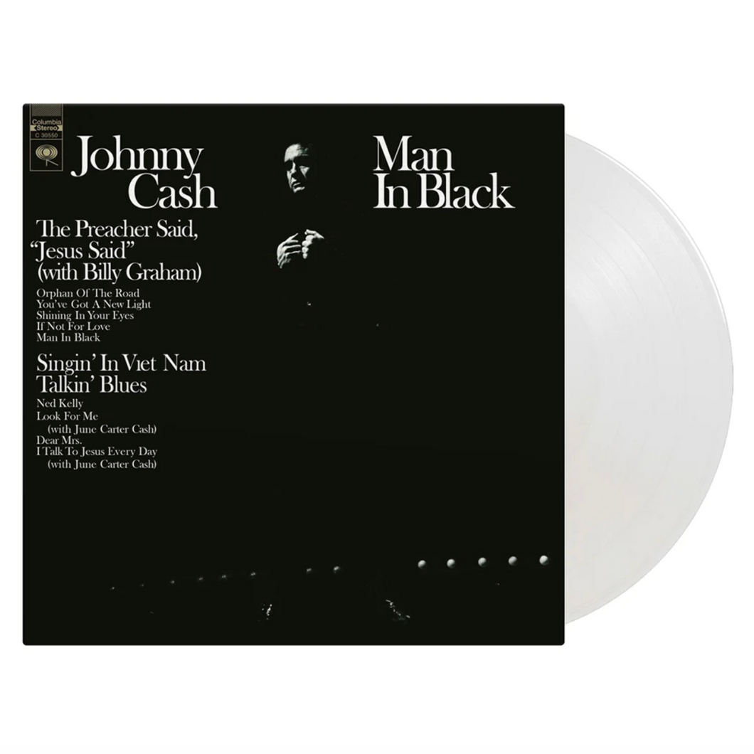 JOHNNY CASH - MAN IN BLACK (LP)