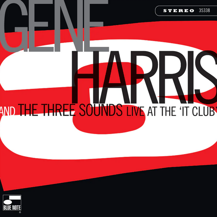 GENE HARRIS AND THE THREE SOUNDS - LIVE AT THE 'IT CLUB' (LP)