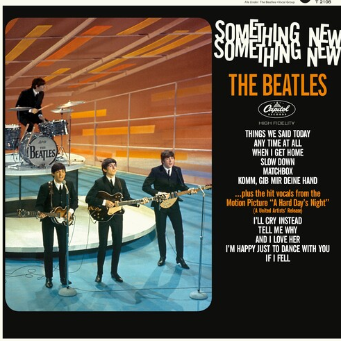 BEATLES - SOMETHING NEW (MONO LP)