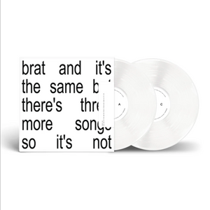 CHARLI XCX - BRAT AND IT'S THE SAME BUT THERE'S THREE MORE SONGS SO IT'S NOT (2xLP)