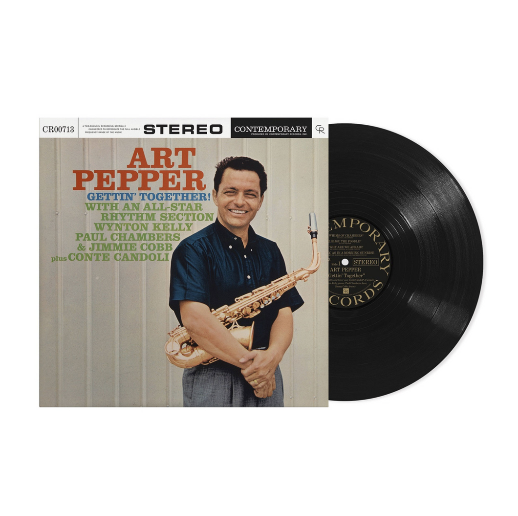 ART PEPPER - GETTIN' TOGETHER (CONTEMPORARY RECORDS ACOUSTIC SOUNDS SERIES LP)