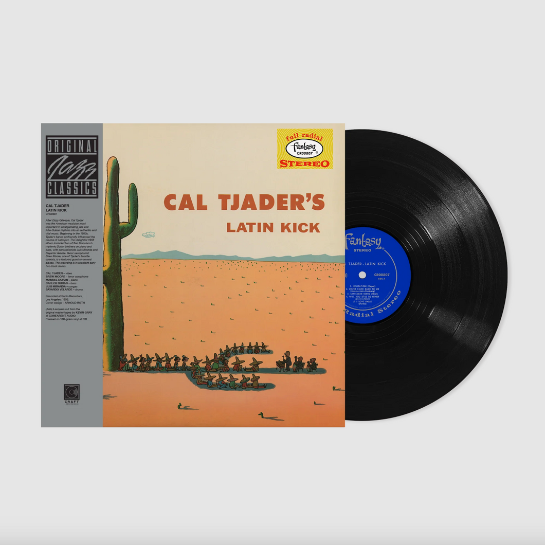 CAL TJADER - LATIN KICK (ORIGINAL JAZZ CLASSICS SERIES LP)