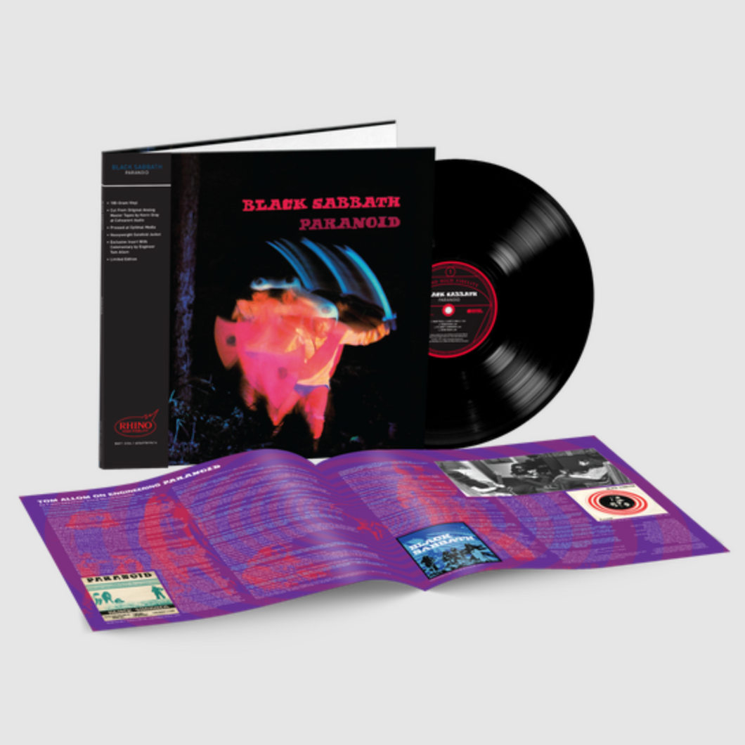 BLACK SABBATH - PARANOID (RHINO HI-FI LP)