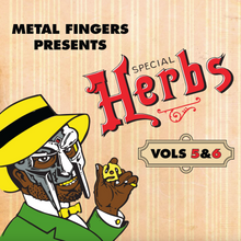 Load image into Gallery viewer, MF DOOM - METAL FINGERS PRESENTS: SPECIAL HERBS VOL. 5 &amp; 6 [2025] (2xLP/CD/CASSETTE)
