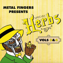 Load image into Gallery viewer, MF DOOM - METAL FINGERS PRESENTS: SPECIAL HERBS VOL. 3 &amp; 4 [2025] (2xLP/CD/CASSETTE)
