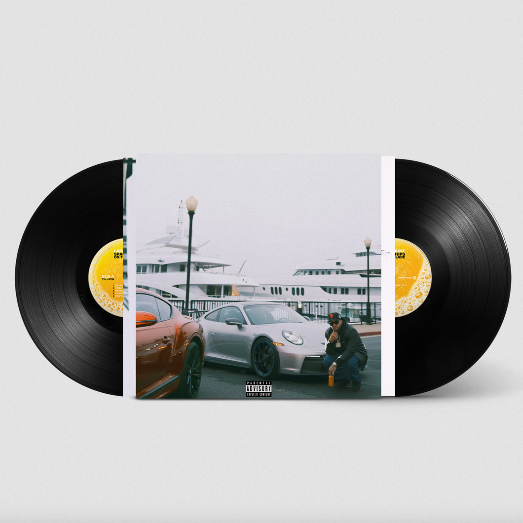 LARRY JUNE - SPACESHIPS ON A BLADE (2xLP)