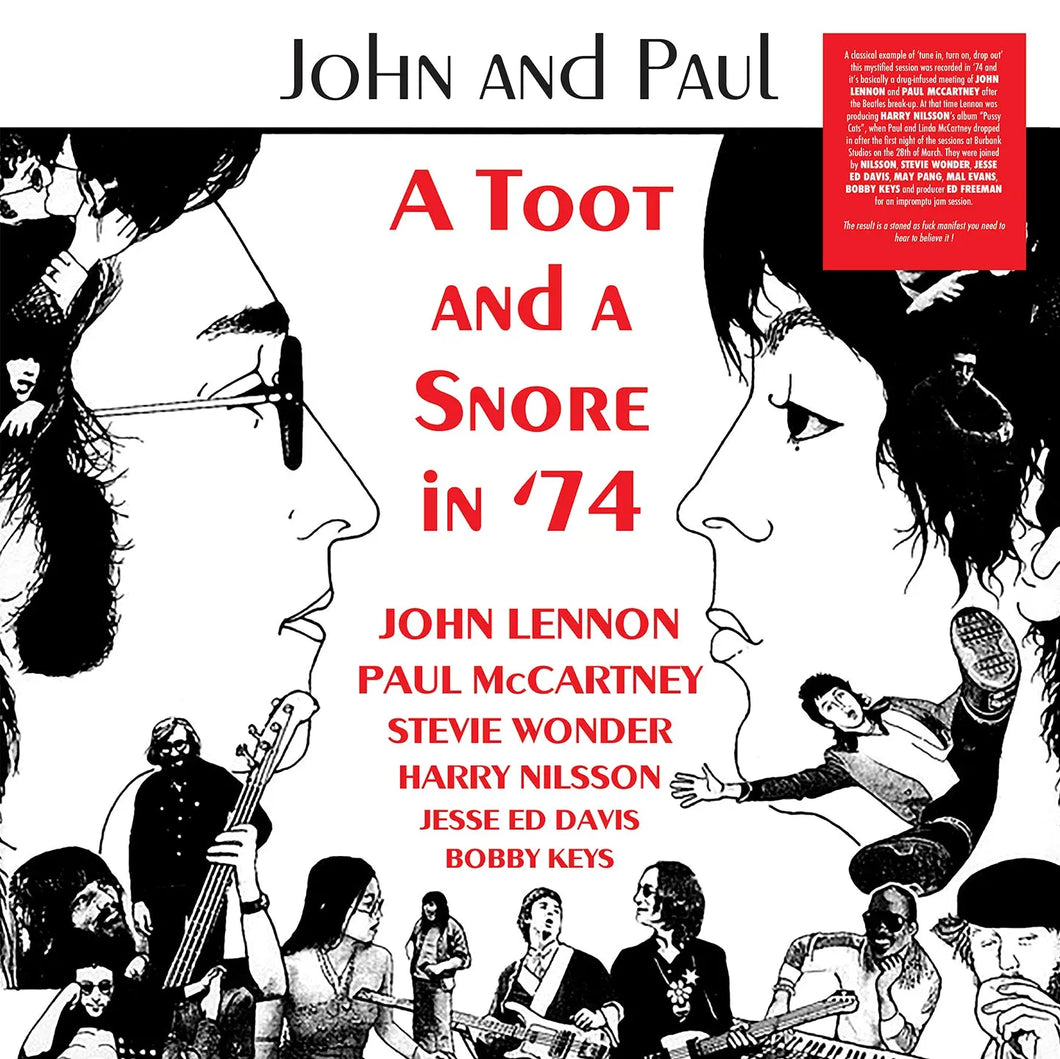 JOHN [LENNON] & PAUL [MCCARTNEY] - A TOOT AND A SNORE IN '74 (LP)