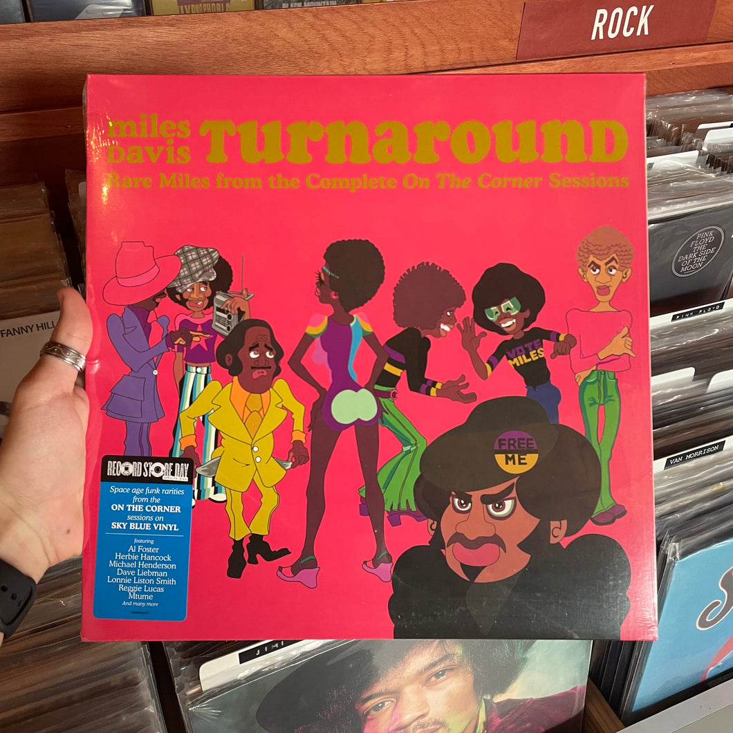 MILES DAVIS - TURNAROUND: RARE MILES FROM THE COMPLETE ON THE CORNER SESSIONS (LP)