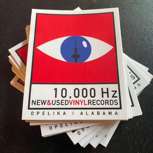 360hz Sticker STICKERS / BUTTONS – 10,000 Hz Records