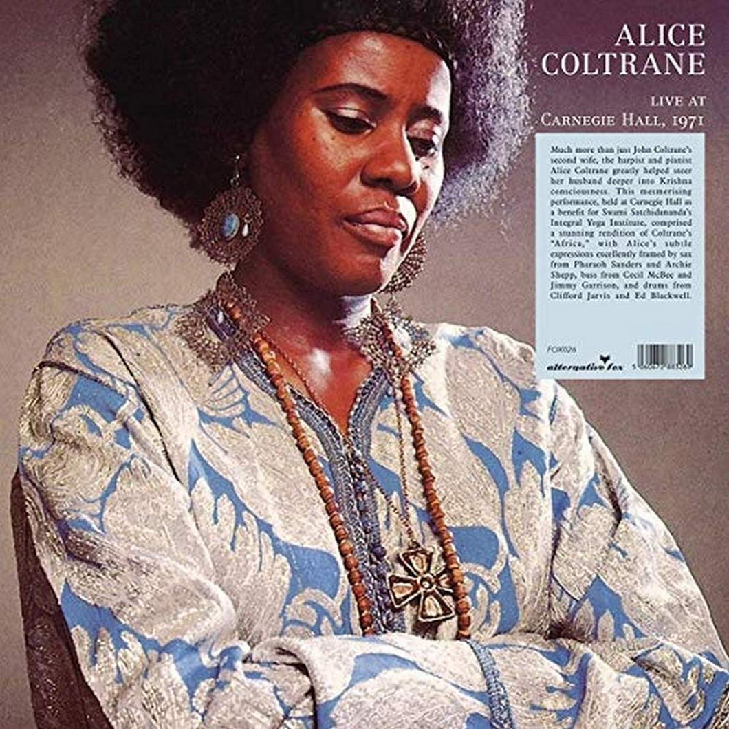 ALICE COLTRANE - AFRICA, LIVE AT THE CARNEGIE HALL 1971 (LP)