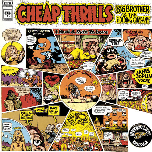 BIG BROTHER AND THE HOLDING COMPANY - CHEAP THRILLS (LP)