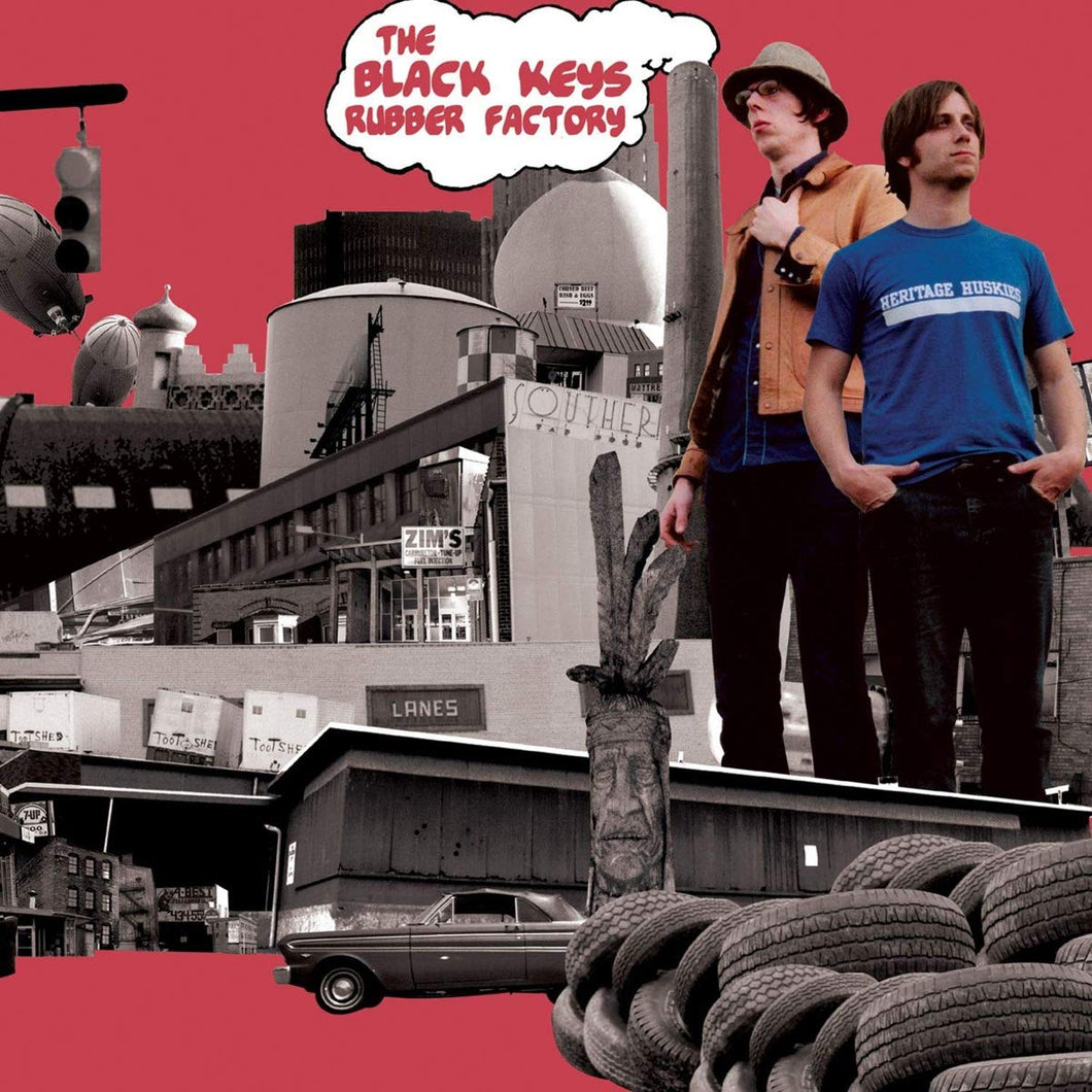 BLACK KEYS - RUBBER FACTORY (LP)