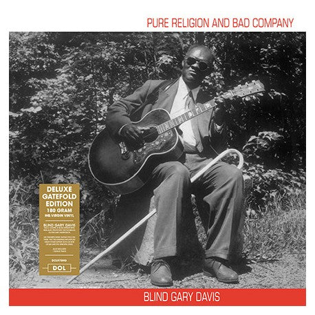 BLIND GARY DAVIS - PURE RELIGION AND BAD COMPANY (LP)