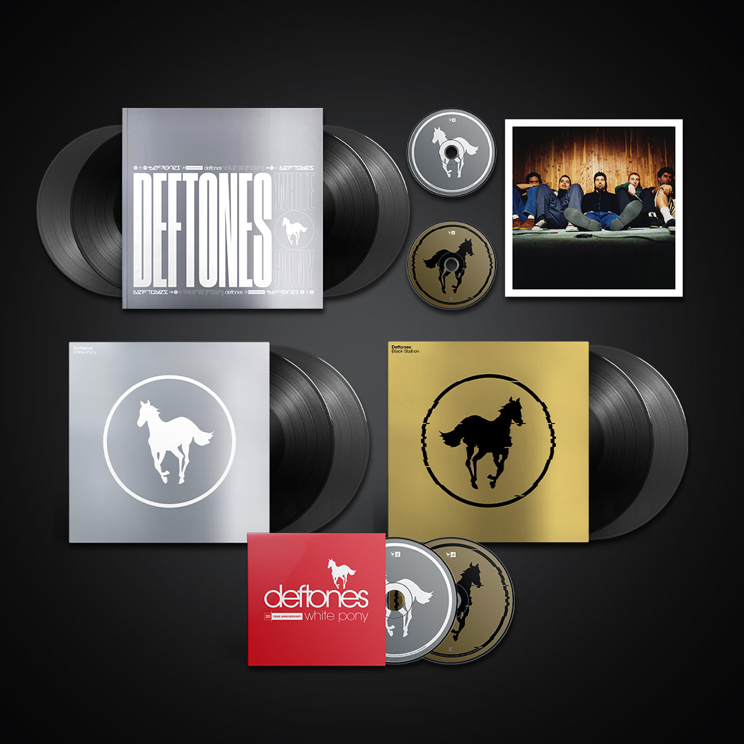 Wpbs Box DEFTONES - WHITE PONY / BLACK STALLION (4xLP+2xCD DLX BOX SET) – 10,000 ...