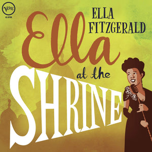 ELLA FITZGERALD - ELLA AT THE SHRINE (LP)