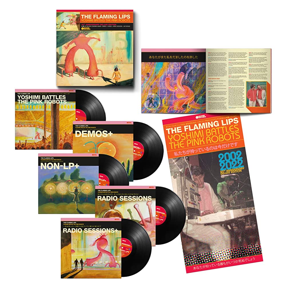 FLAMING LIPS - YOSHIMI BATTLES THE PINK ROBOTS (5xLP BOX SET)