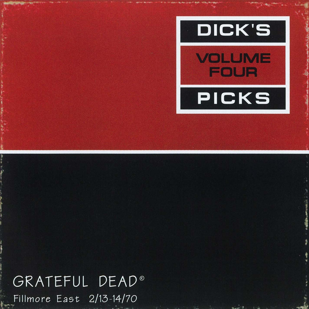 GRATEFUL DEAD - DICK'S PICKS VOLUME FOUR: FILLMORE EAST 2/13-14/1970 (3xCD)