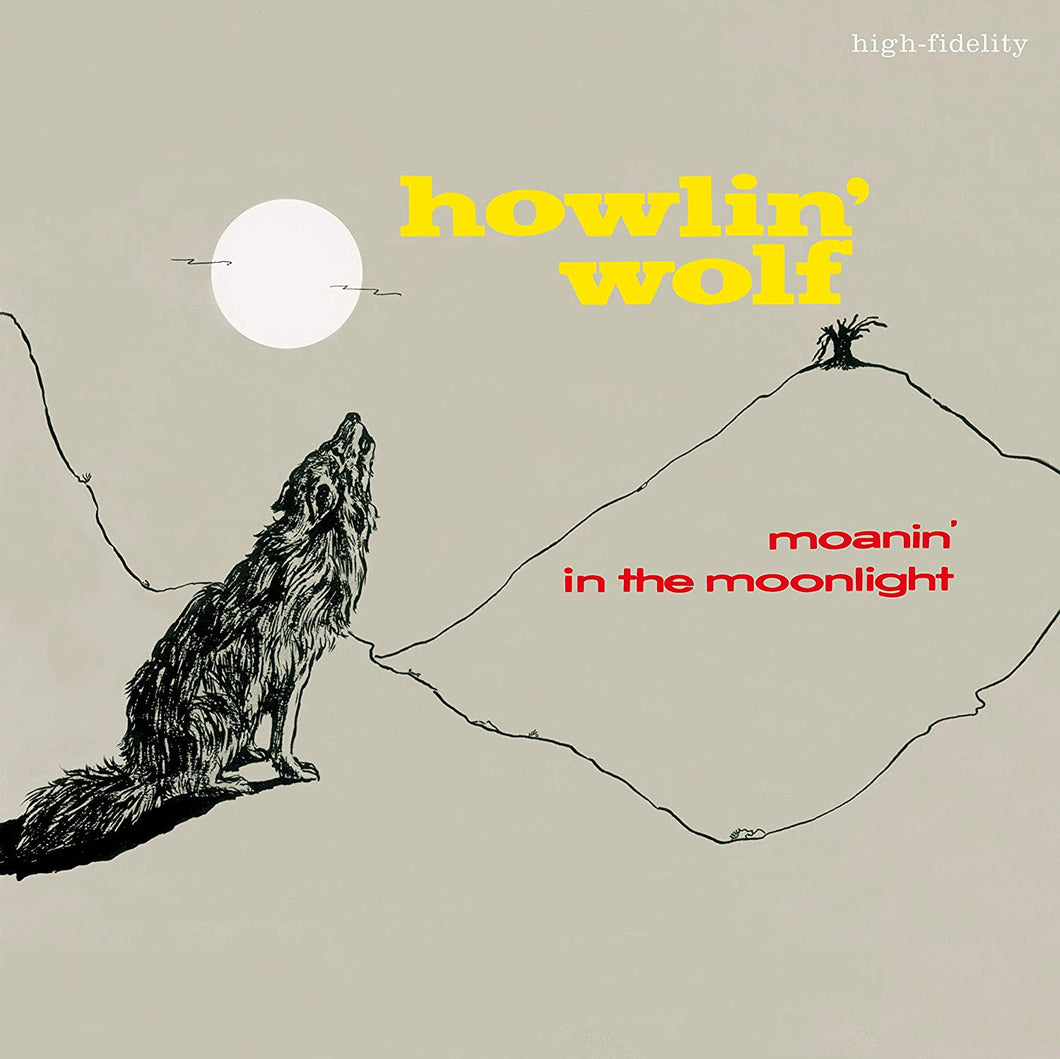HOWLIN' WOLF - MOANIN' IN THE MOONLIGHT (LP)