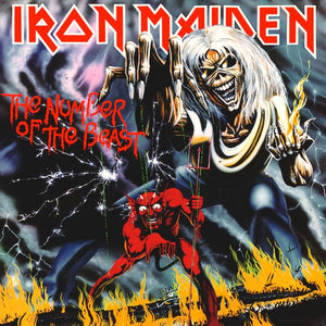 IRON MAIDEN - THE NUMBER OF THE BEAST (LP/CASSETTE)