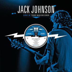 JACK JOHNSON - LIVE AT THIRD MAN RECORDS (LP)