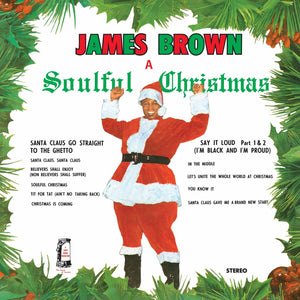 JAMES BROWN - A SOULFUL CHRISTMAS (LP)