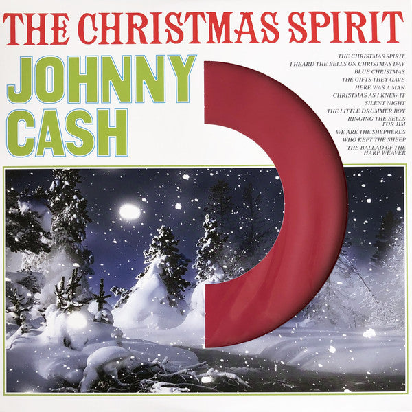 JOHNNY CASH - THE CHRISTMAS SPIRIT (LP)